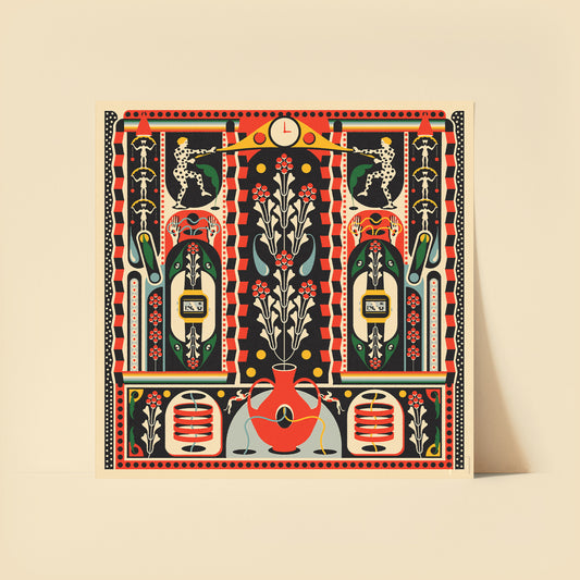 "Tapestry For My Waterproof Watch" - Edition of 30 Giclee Print  (Preorder)